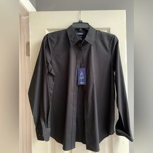Black No Iron Dress Shirt
